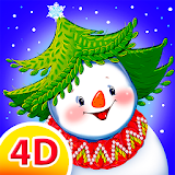 4D New Year icon