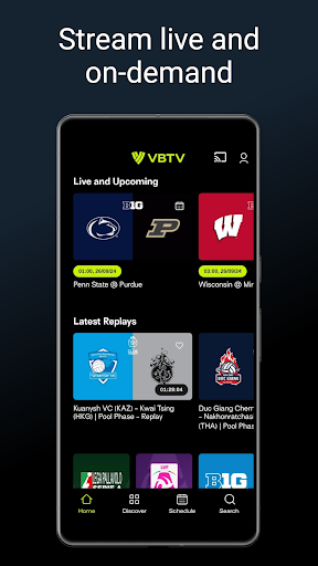 Volleyball TV - Streaming App Screenshot 3 - AppWisp.com