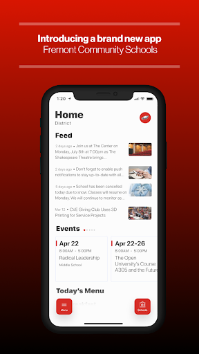 Android application Fremont Community Schools screenshort