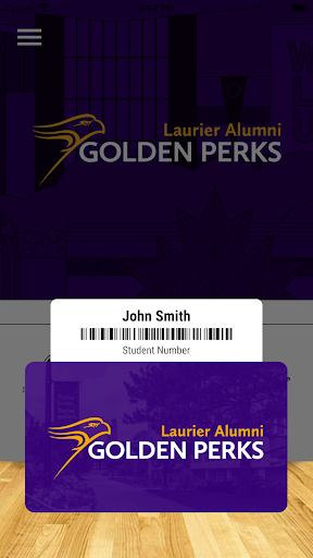 Laurier Golden Perks Screen 3