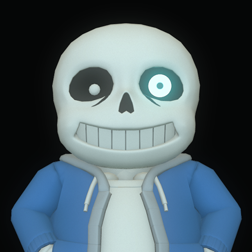 3d sans fight no hit (and gaster) (Undertale fan game) better