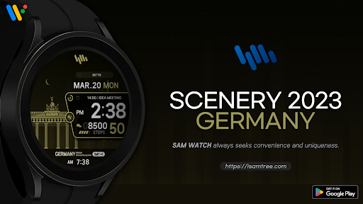 Android application SamWatch Scenery 2023 Germany screenshort