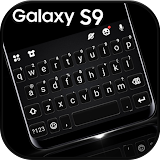 S9 Black Keyboard Theme icon