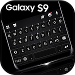 S9 Black Keyboard Theme Apk