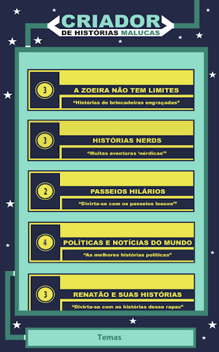 Criador de Histórias Malucas Screen 2