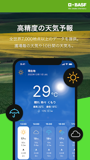 バスタポイント -農薬希釈計算と天気予報 Screen 3