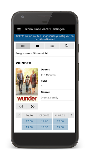 Gloria Kino Center Geislingen Screen 2