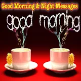 hindi good morning &night sms icon