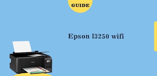 Epson l3250 wifi instruction