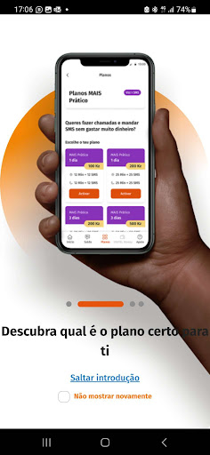 Android application MyUnitel screenshort