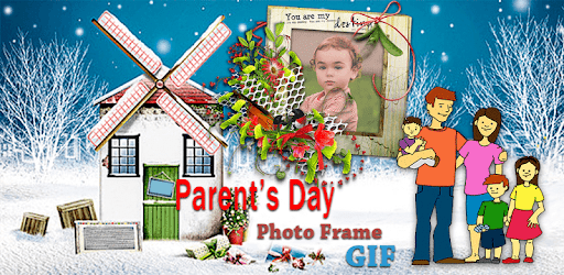 Parents Day GIF Photo Frame - 