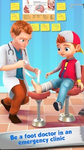 Foot Surgery Doctor Care Mod Apk : Free Offline Doctor Games 4