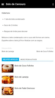 Bolos Caseiros Receitas Fáceis