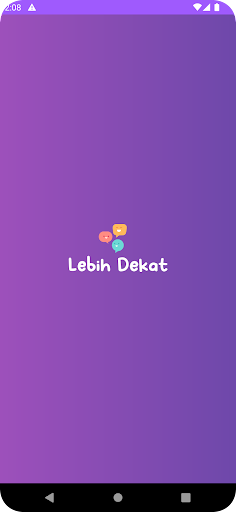 Android application Lebih Dekat - Kartu Deeptalk screenshort