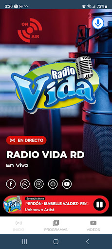 Radio Vida RD Screen 2