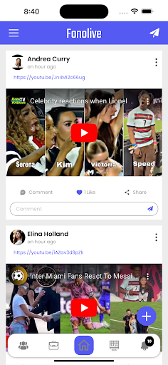 Android application Fonolive: Social Marketplace screenshort