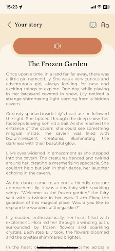 Ryan AI: Fairy Tales Generator Screen 3