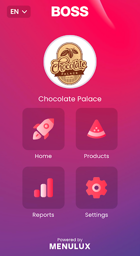 Android application Menulux Boss screenshort