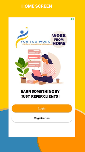 Android application YouTooWork screenshort