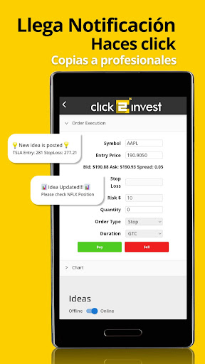 Click2invest Screen 2