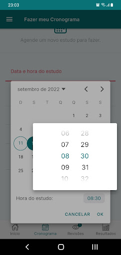 Meu Planner de Estudos Screen 2