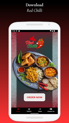 Android application Red Chilli screenshort