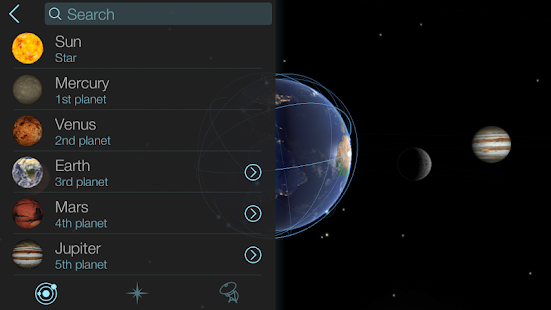 Solar Walk Lite - Planetaryum Screenshot