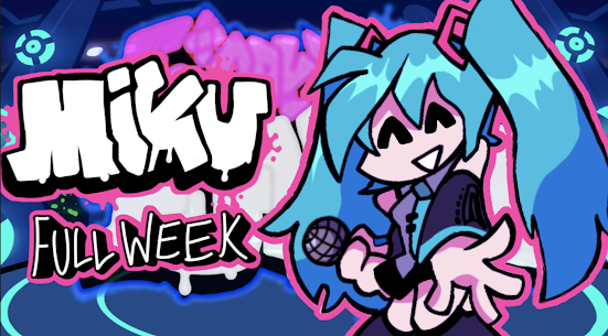 Miku friday night funkin Apk Mod for Android [Unlimited Coins/Gems] 9