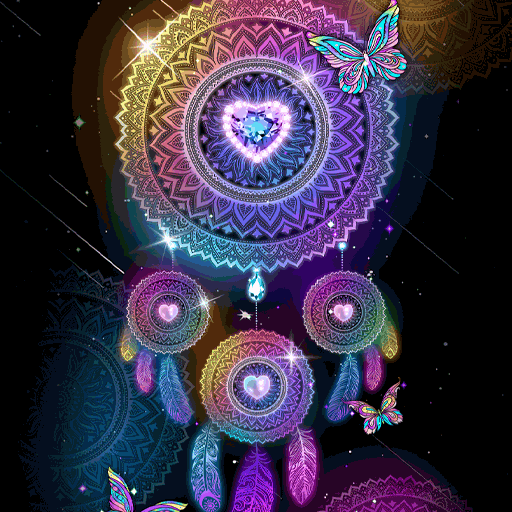 Rainbow Mandala - Wallpaper logo