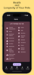 screenshot of My Pet App for Health Tracking