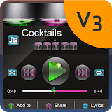 Cocktails PlayerPro Skin icon