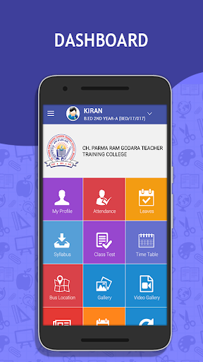 Android application Ch Parmaram Godara Teacher Tra screenshort