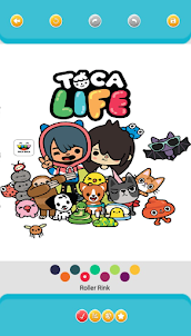 Download Toca Wednesday Boca Coloring on PC (Emulator) - LDPlayer
