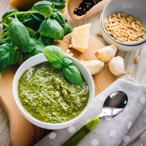 Pesto Sauce recipe logo