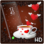 Cover Image of Download Coffee Love APUS Live Wallpape  APK