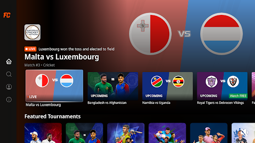 Android application Watch Formula 1 on FanCode screenshort