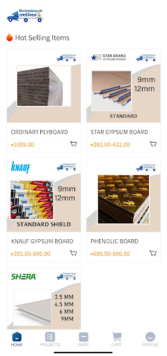 Home Depot Online PH Screen 2