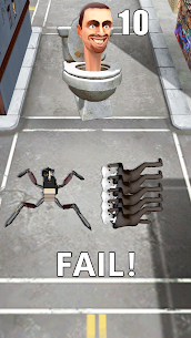 Skibydi Toilet: Merge Battle Mod Apk (Everything Unlocked) 3