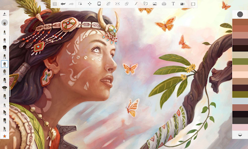 Screenshot Sketchbook