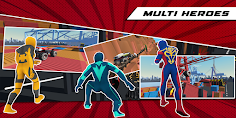 Superhero Mega Ramp Car Stunt - Screenshot 4