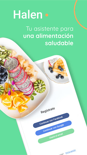 Android application Halen - Menú semanal saludable screenshort