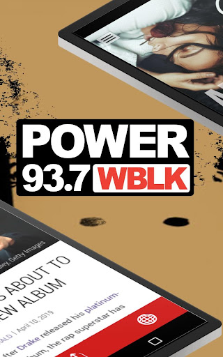 Screenshot of 93.7 WBLK
