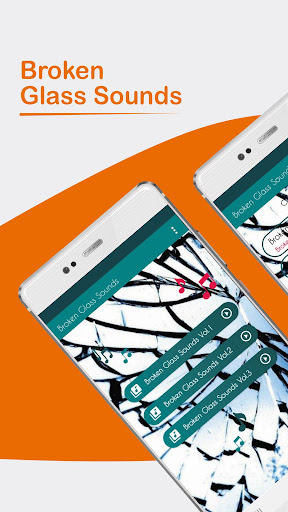 Android application Sounds of breaking glass. screenshort