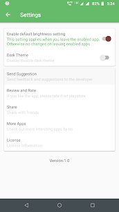Brightness Manager APK – helderheid per app-manager 5