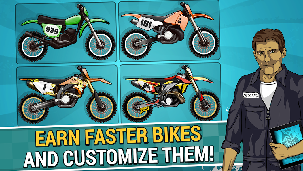 Mad Skills Motocross 2 v2.44.4686 APK + Mod [Paid for free][Unlocked][Free purchase] for Android