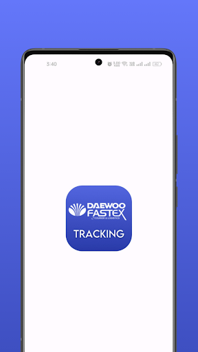 Android application Daewoo FastEx Tracking screenshort