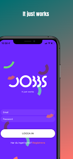 Android application Jobbs Warehouse screenshort
