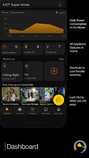 Android application Kiot screenshort
