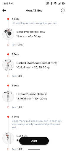 Cesars Fitness Screen 3