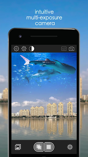Android application BlendCamera - Double Exposure screenshort